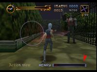 une photo d'Ã©cran de Castlevania - Legacy of Darkness sur Nintendo 64